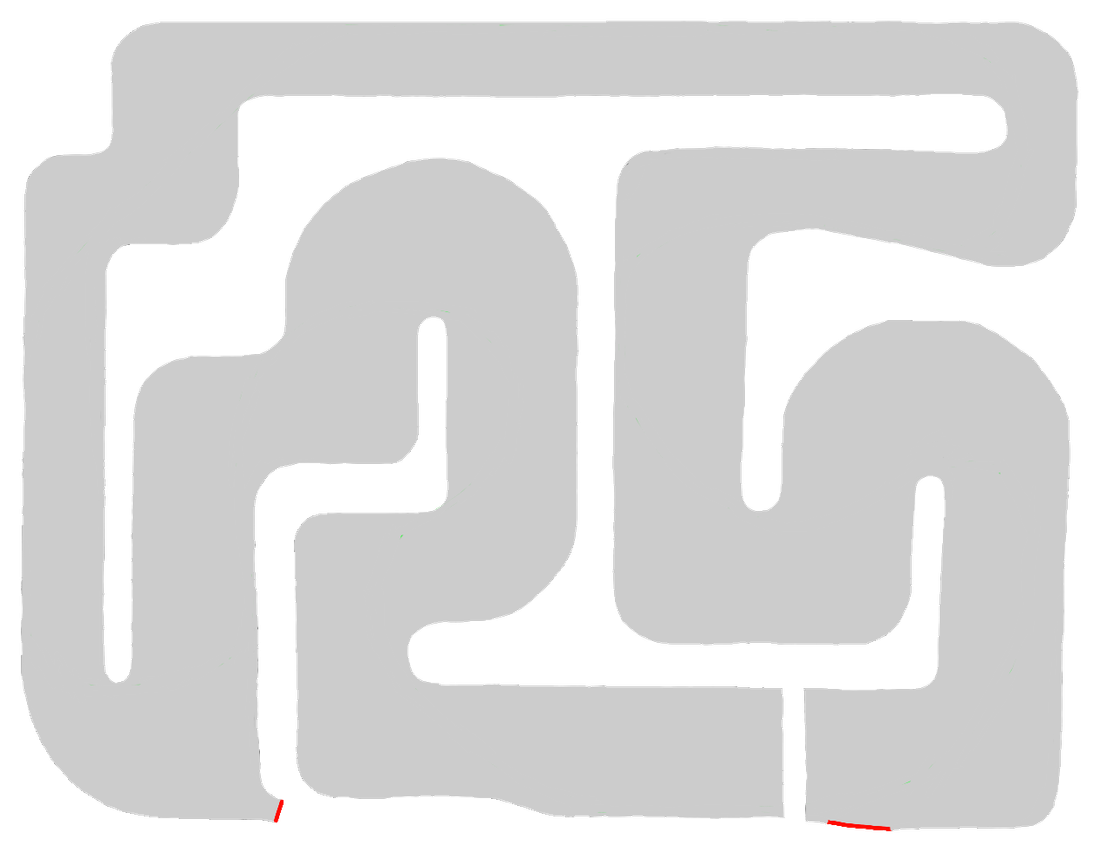 Trazado de Karting Indoor Plaza